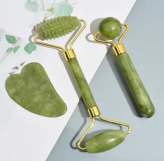 Natural Jade Roller Spa Massage